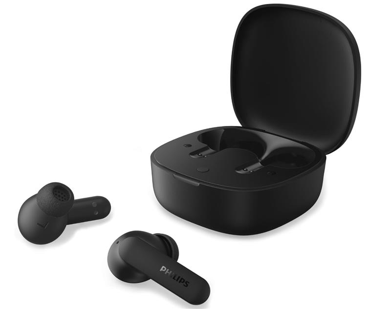 Навушники TWS Philips TAT2200 BT 6.0, ANC, IPX4, SBC, Touch control, Чорний