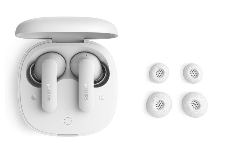 Навушники TWS Philips TAT2200 BT 6.0, ANC, IPX4, SBC, Touch control, Білий
