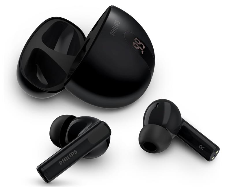 Наушники TWS Philips TAT2520 BT 5.4, ANC, IPX4, SBC, Touch control, 2 AI mics, Чорний