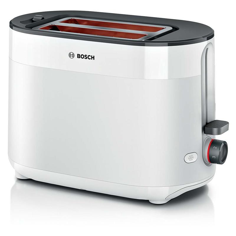 Тостер Bosch 950Вт, пластик, білий