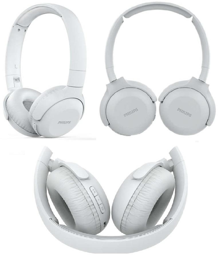 Наушники Philips TAUH202 On-ear Wireless Mic White