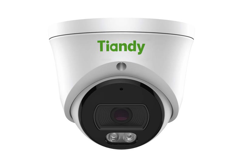 IP-камера Tiandy TC-C34XS Spec:I3W/E/Y/2.8mm/V4.2, 4MP, Starlight Color Maker Turret, 2.8mm, f/1.6, IR30m, LED15m, PoE, IP67