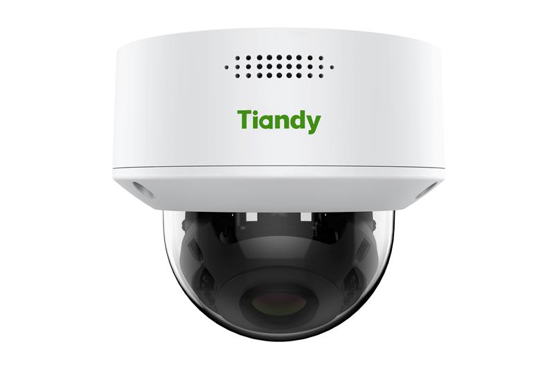 IP-камера Tiandy TC-C35MS Spec:I3/A/E/Y/M/S/H/2.7-13.5mm/V4.0, 5MP, Starlight Dome, 2.7-13.5mm AVF, f/1.6, IR30m, PoE, IP66, IK10