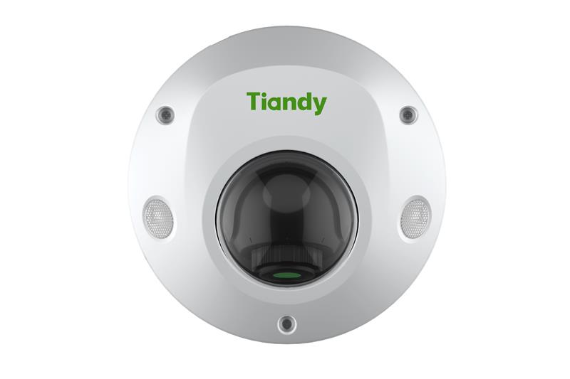 IP-камера Tiandy TC-C35PS Spec:I3/E/Y/M/H/2.8mm/V4.2, 5MP, Mini Dome, 2.8mm, f/1.6, IR30m, DC12V, PoE, IP66, IK08