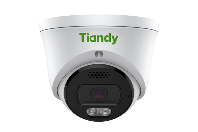 IP-камера Tiandy TC-C38XQ Spec:I3W/E/Y/2.8mm/V4.2, 8MP, EW, Color Maker Turret, 2.8mm, f/1.6, LED15m, IR30m, DC12V, PoE, IP66, Speaker