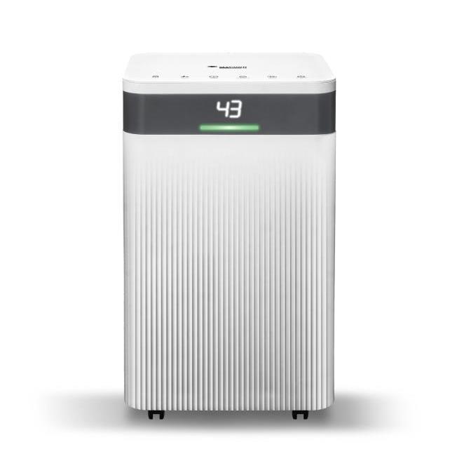 Осушувач повітря MYCOND TIBO ECO 12, 12л.на добу, 25м.кв , 120м3/год, 200Вт, дисплей, ел.кер-ня, Wi-Fi, таймер, авто вимк., білий