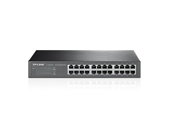 Комутатор TP-LINK TL-SG1024D 24xGE, Некерований