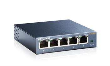 Комутатор TP-LINK TL-SG105 5xGE, Некерований