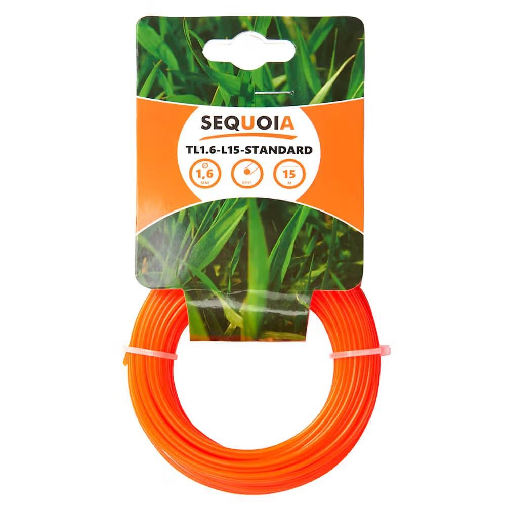 Ліска косильна SEQUOIA TL1.6-L15-Standard 1.6мм 15м кругла