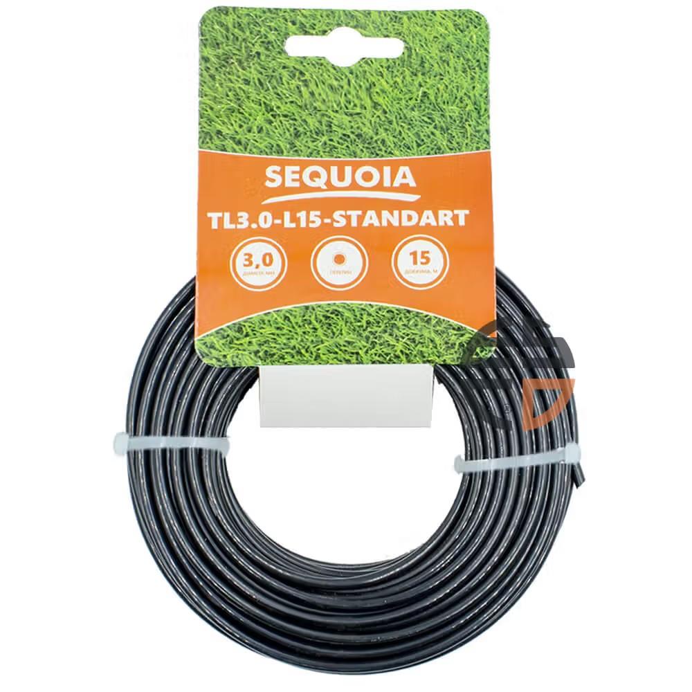 Ліска косильна SEQUOIA TL3.0-L15-Standart 3.0мм 15м кругла
