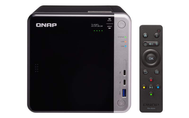 Сетевое хранилище QNAP TS-453BT3-8G (10GbE)