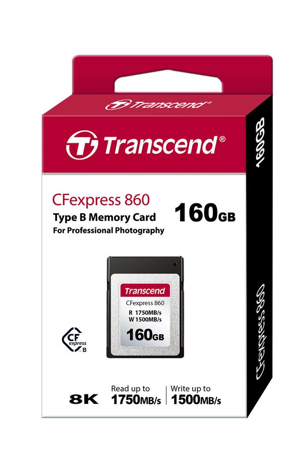 Карта пам'яті Transcend CFexpress 160GB Type B R1750/W1500MB/s