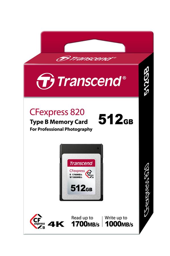 Карта пам'яті Transcend CFexpress 512GB Type B R1700/W1000MB/s