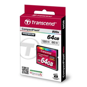 Карта пам'яті Transcend CF 64GB 800X