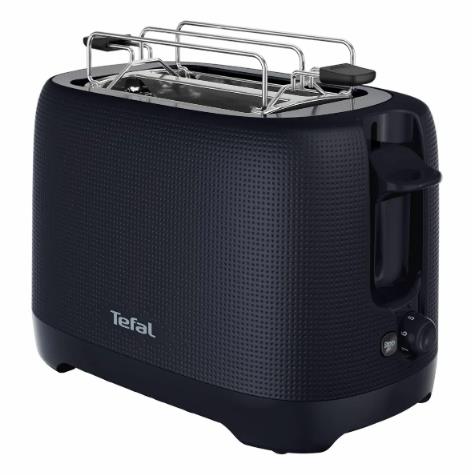 Тостер Tefal Morning 850Вт, розморожування, метал/пластик, синій