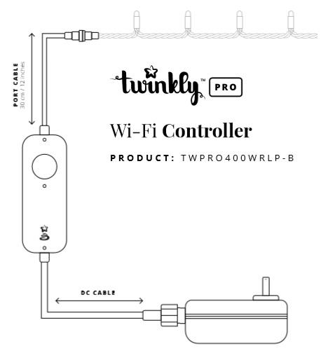 Контроллер Twinkly Pro WiFi IP65, 1-2x250 ламп