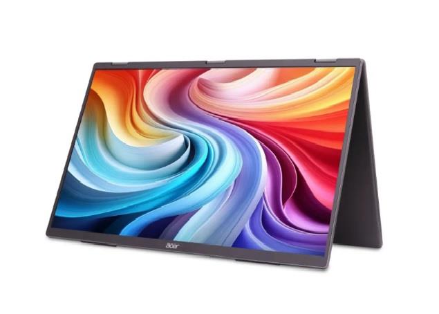 Монітор портативний Dual Portable Acer 18.5" PD193QEbmiuux miniHDMI, 2xUSB-C, MM, IPS, 100Hz, 4ms