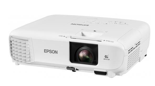 Проєктор Epson EB-W49 WXGA, 3800 lm, 1.3-1.56