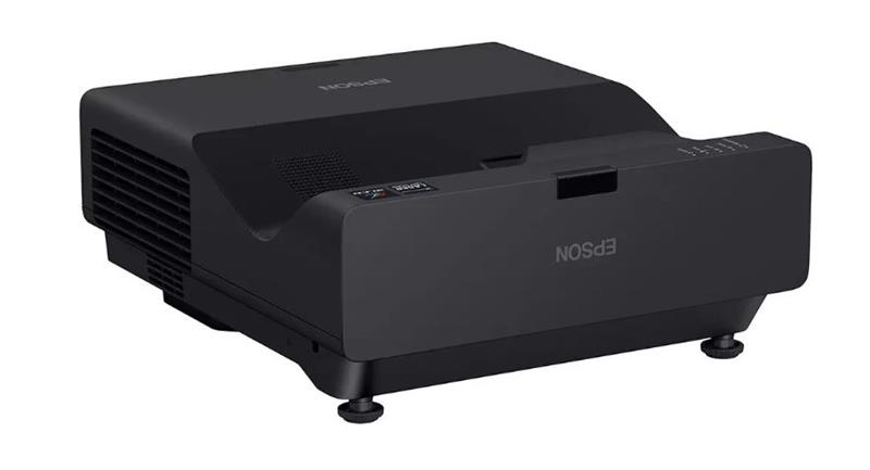 Проєктор ультракороткофокусний Epson EB-775F FHD, 4100 lm, LASER, 0.36, WiFi