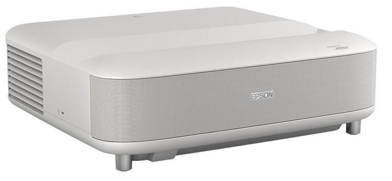 Проєктор Epson EH-LS670W UHD, 3600 lm, LASER, 0.25, WiFi, білий