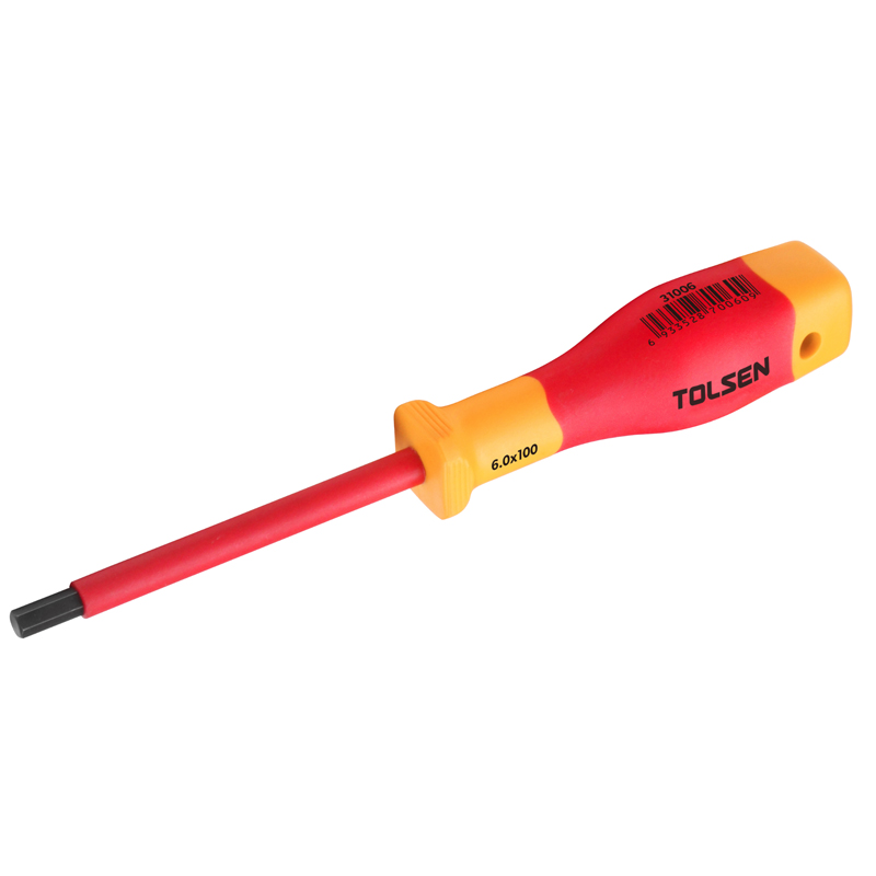 Викрутка Tolsen Premium шестигранна, діелектрична, H3х75мм