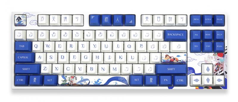 Клавиатура Varmilo VA87M Lovebirds-I, Cherry MX Blue,EU