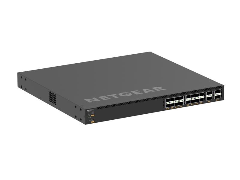 Комутатор NETGEAR M4350-16V4C (VSM4320C), 16xSFP28 25G, 4xQSFP28 100G, керований L3 з можливістю стекування