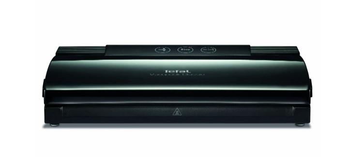 Вакууматор Tefal Classic для пакетів, 35см, електронне керування, +18 пакетів,, пластик, чорний