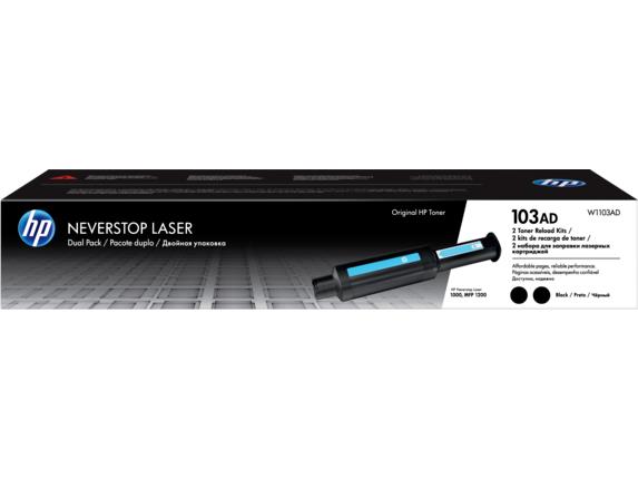Тонер HP 103AD Neverstop LJ 1000a/1000w/1200a/1200w подвійна упаковка (2*2500стор)