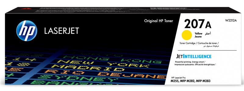 Картридж HP 207A CLJ M255/M282/M283 Yellow (1250 стор)