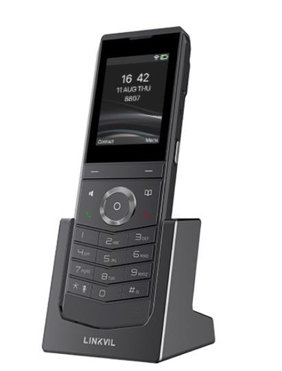 Портативний Wi-Fi телефон Fanvil W610W, 1x3.5 мм роз'єм для гарнітури, BT5.0, Wi-Fi, SIP, 2.0" кольоровий екран