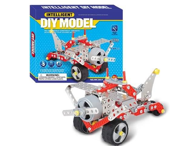 Конструктор металлический Same Toy Inteligent DIY Model Самолет 191 эл. WC38FUt