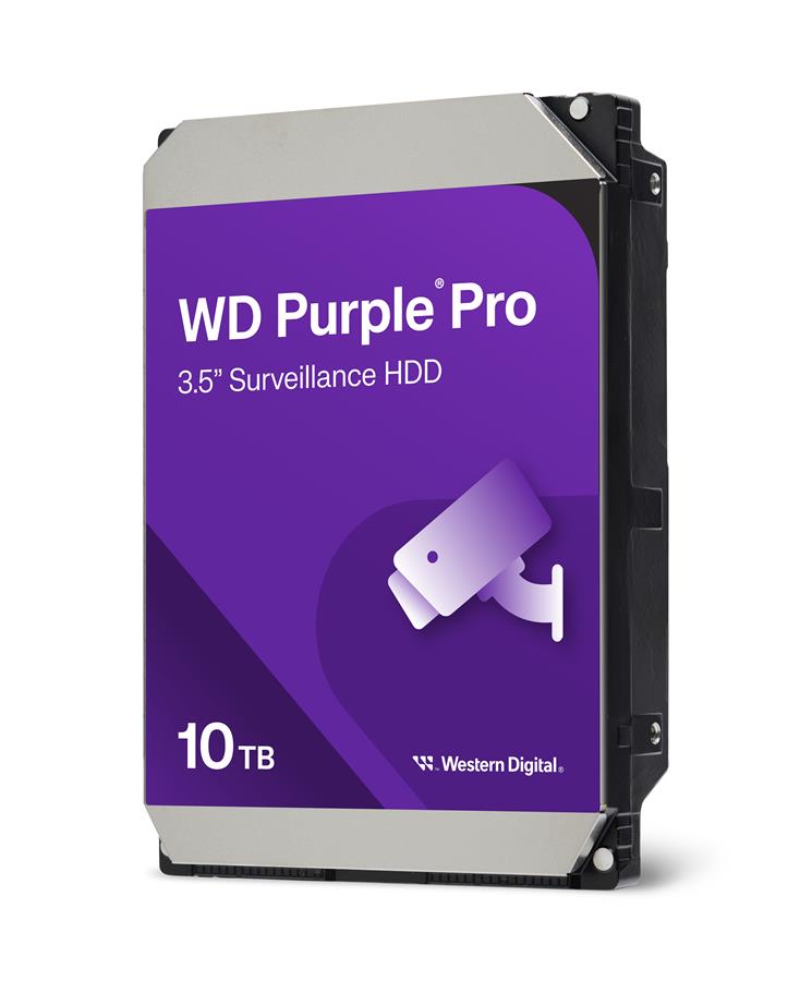 Жорсткий диск WD 10TB 3.5" 7200 512MB SATA Purple Pro Surveillance
