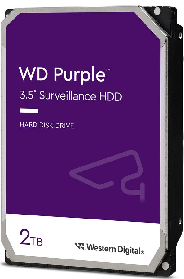 Жорсткий диск WD 2TB 3.5" 256MB SATA Purple Surveillance