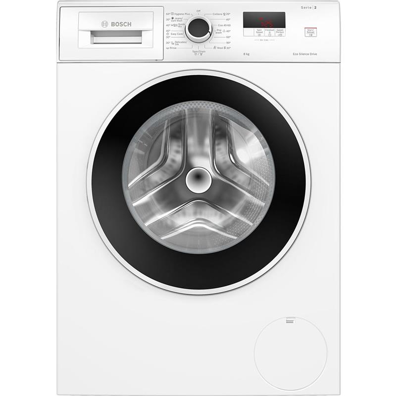 Пральна машина Bosch фронтальна, 8кг, 1200, A, 59см, дисплей, білий