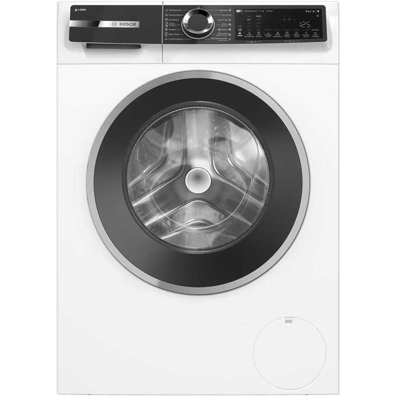 Пральна машина Bosch фронтальна, 11кг, 1400, A, 59см, дисплей, i-DOS, білий