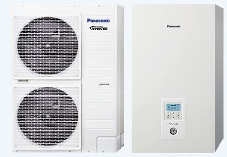 Тепловий насос Panasonic AQUAREA T-CAP KIT-WXC12H9E8, повітря/вода, 12 кВт, 380В