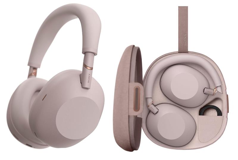 Навушники Over-ear Sony WH-1000XM6 BT 5.3, ANC, Hi-Res, AAC, LDAC, LC3, Wireless, Mic, Рожевий