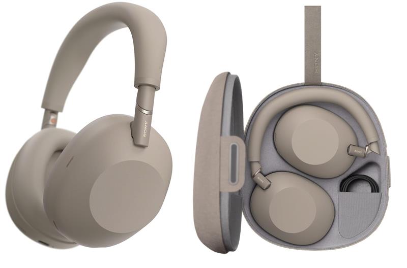 Навушники Over-ear Sony WH-1000XM6 BT 5.3, ANC, Hi-Res, AAC, LDAC, LC3, Wireless, Mic, Пісочний