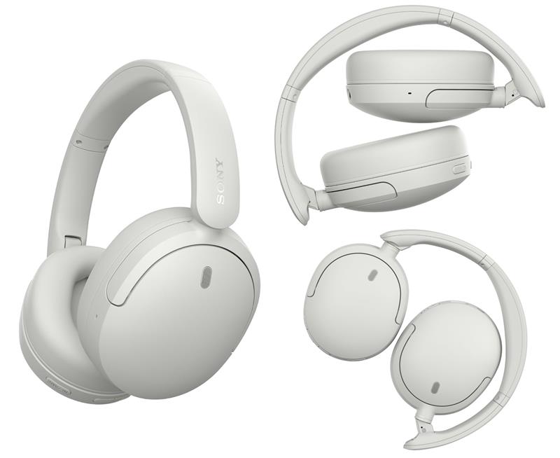 Навушники Over-ear Sony WH-CH730N BT 6.0, ANC, SBC, AAC, LC3, Wireless, Mic, Білий
