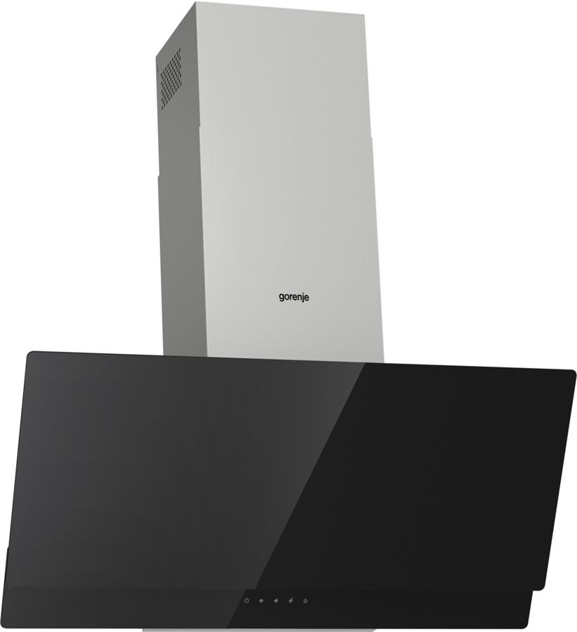 Витяжка Gorenje похила, 90см, 608м.куб/год, чорний