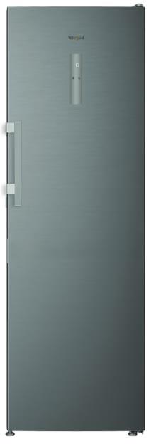 Холодильна камера Whirlpool, 186.5x59.7х70.9, холод.відд.-365л, D, NF, дисплей, інв., зона нульова, нерж
