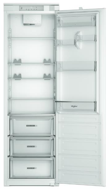 Холодильна камера Whirlpool вбудована, 177x54х54, 314л, E, ST, інв., білий