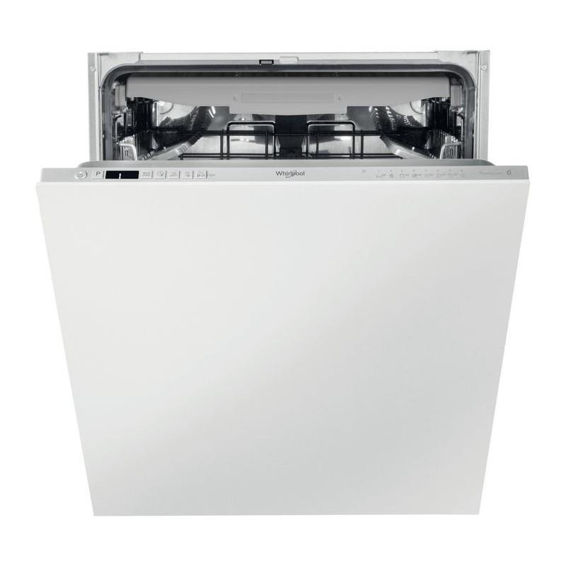 Посудомийна машина Whirlpool вбудована, 14компл., D, 60см, дисплей, інвертор, 3й кошик, білий