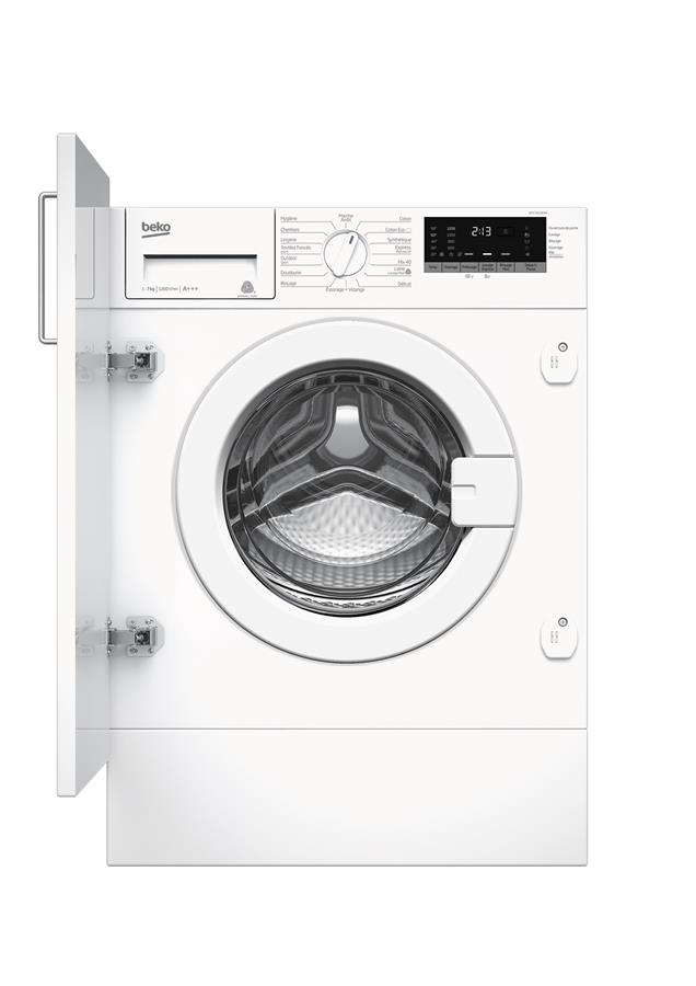 Встраиваемая стир. маш. Beko WITC7612B0W - 55см./7 кг./1200 об/15 программ/LED дисплей/А+++