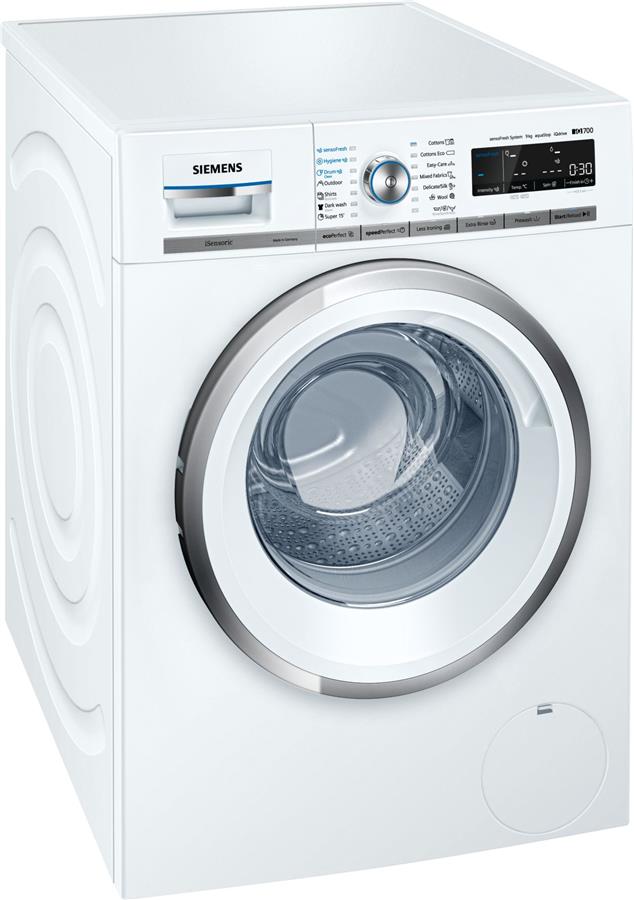 Стир. машина с фронт. загр. Siemens WM14W740EU, 9кг, 1400, A+++, 59см, Дисплей, Белый