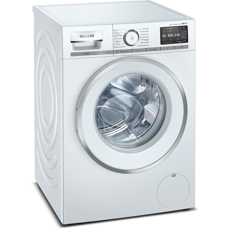 Стир. машина с фронт. загр. Siemens WM16XDH1OE, 10кг, 1600, A+++, 59см, Дисплей, Белый