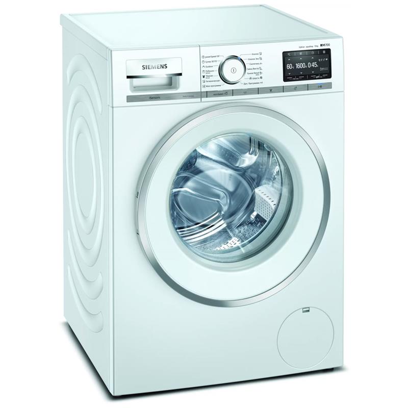 Стир. машина с фронт. загр. Siemens WM16XFH1OE, 10кг, 1600, A+++, 55см, Дисплей, Белый