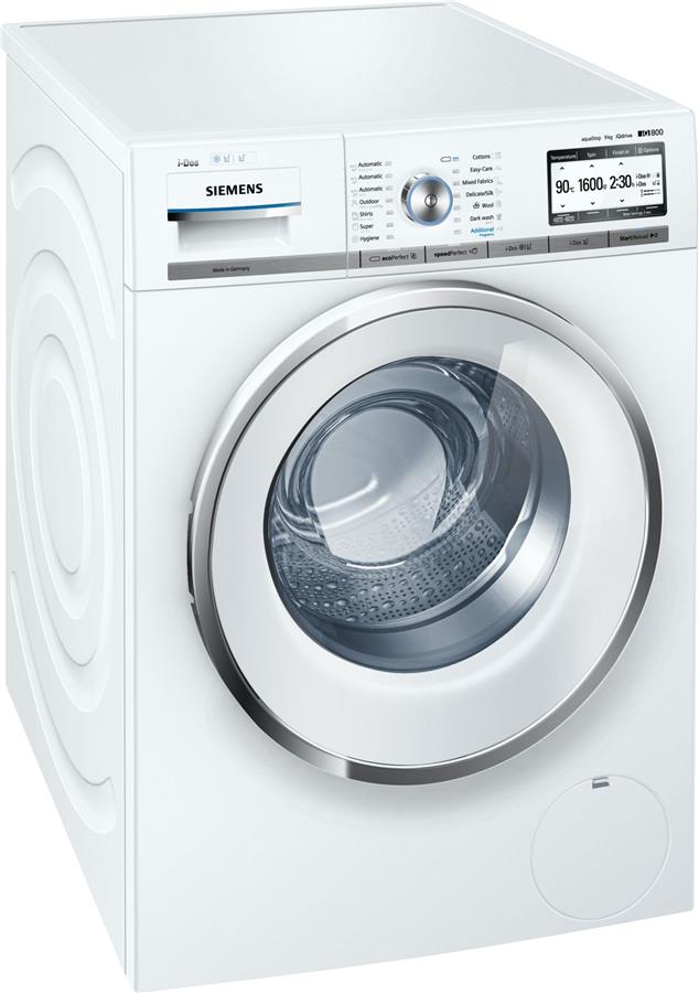 Стир. машина с фронт. загр. Siemens WM16Y891EU, 7кг, 1000, A+++(-10%), Дисплей, Белый