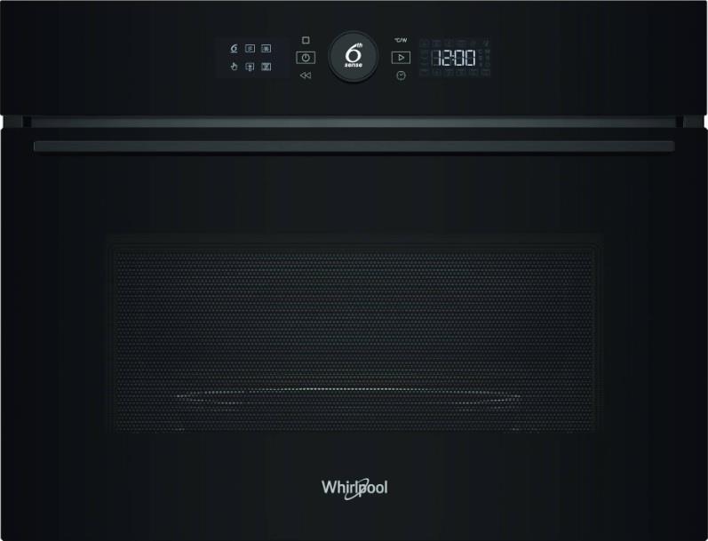 Духова шафа Whirlpool електрична компактна, 40л, дисплей, конвекція, ф-ція мікрохвиль, чорний